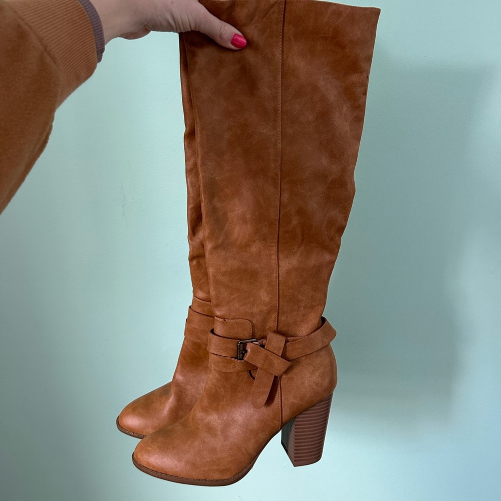 Brown Knee High Boot